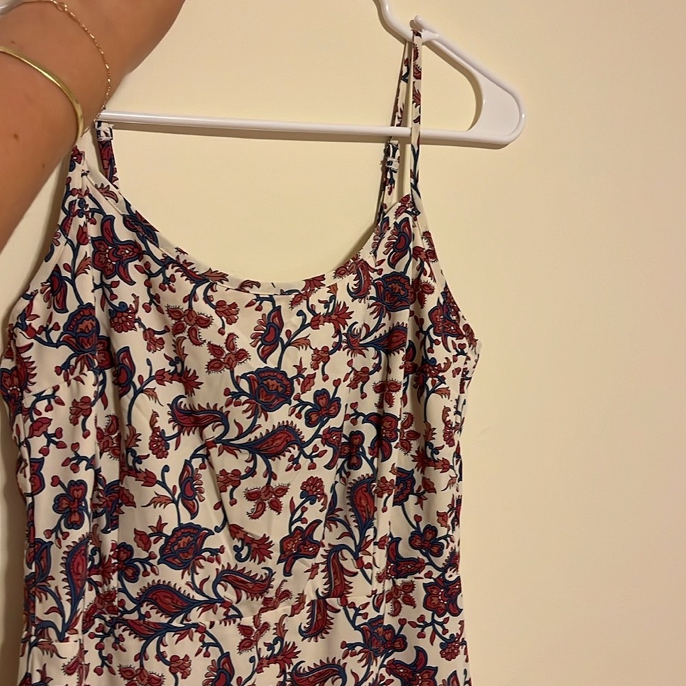 Paisley-patterned Abercrombie & Fitch spaghetti strap dress